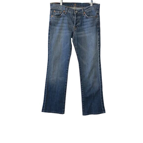 7 for All Mankind Boycut Jean sz 28 - Picture 2 of 11